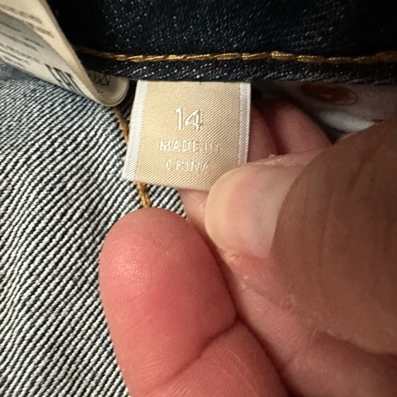 Michael Kors Izzy Skinny jeans. Size 14. Excellent condition. - Picture 3 of 4